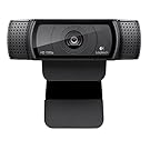 Logitech HD Pro Webcam C920, Widescreen Video Calling and Recording, 1080p Camera, Desktop or Laptop Webcam