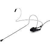 THOR AV Hammer SE-9 Headset Microphone (TA4F - Compatible with Shure, Line 6, Black)