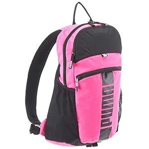 Puma 15 Ltrs Knockout Pink and Puma Black Laptop Bag (7440102)