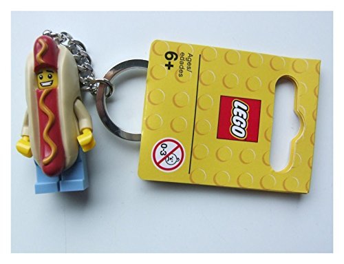 LEGO Hot Dog Guy Keyring - 853571
