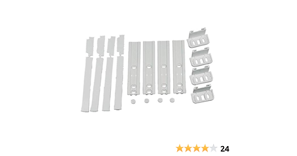 Kit de 4 guías para frigorífico para empotrar universal : Amazon ...