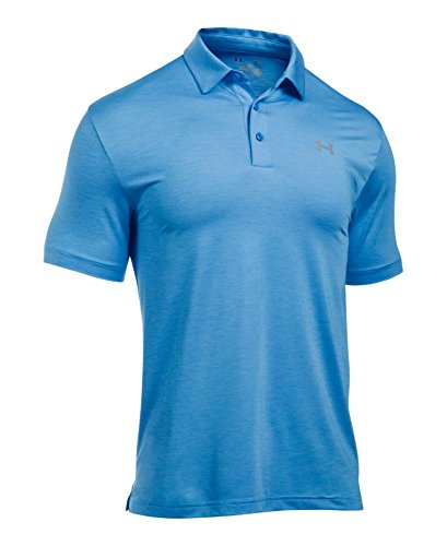 image for Under Armour Men's Playoff Polo, Water/Steel, X-Large, mens, Water (46