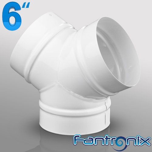 Buy 6 inch 150mm dia Duct Y piece connector Splitter Joiner Plastic