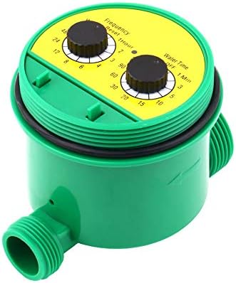 Amazon Co Jp 緑の英語版lcdホームデジタル電子知能水タイマー庭灌漑コントローラー水プログラムシステム ホーム キッチン