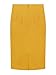 Persun Women Black Pencil Mid waist Knee length Skirt