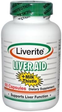 Liverite 636076 Liveraid 60 Capsules