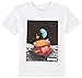 Mad Engine Fortnite Burger Space Boys Child Youth White T-Shirt (X-Large (18-20))