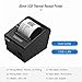 HOIN 80mm Thermal Receipt Printer with Auto Cutter USB Ethernet Interface Ticket Bill Printing Compatible with ESC/POS Print Commands for Supermarket Store Home Businessthumb 2