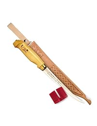 Cuchillo para filetear Fish'n Rapala de 7 1 2 "  afilador de una etapa   funda
