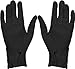 Army Universe Black Cotton Slip-On Stitched Marching Parade Gloves, Size X-Large