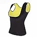 FOMANSH Neoprene Waist Trainer Corset Vest for Weight Loss Sauna Suits Tummy Control Shapewear Hot Sweat Slimming Vest Shaper(Medium,Black) …