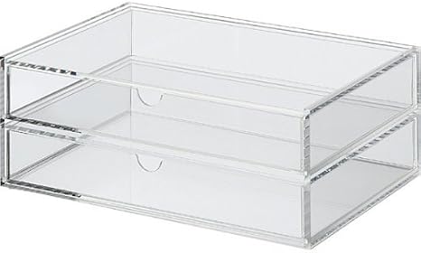 Moma Muji Acrylic Case 2 Drawers Large Amazon Ca Home Kitchen