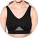 Comfort Finds Seamless Pullover Cooling Sports Bra - Ladies Wirefree Comfort Bra - 2 Pack (Large 40-42, Black)