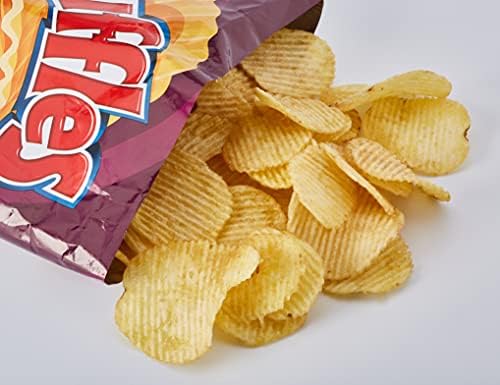 Batata frita ondulada sabor presunto com babados embalagem 150 g