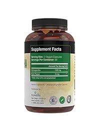 Nuwellix Ashwagandha Capsules with Black Pepper Extract - 1300mg, Natural Supplement Supports...