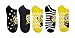 Universal Women's Despicable Me 5 Pack No Show Socks, Assorted, 9-11