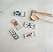 Astra Gourmet Set of 6 Ceramics Chopsticks & Spoon Rests Chopsticks Spoon Forks Rest Holder(Assorted Pattern)
