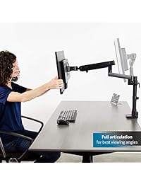 VIVO Soporte de escritorio para monitor de ordenador, de aluminio, serie STAND V101B