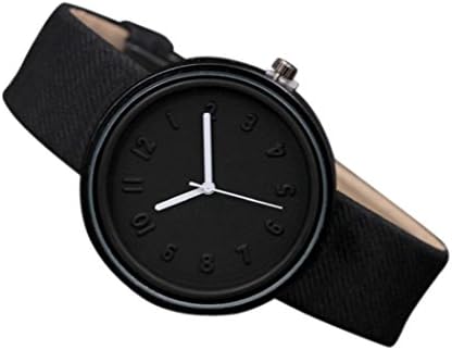Bestoppen Unisex Watches,Women Men Fashion Quartz Wrist Watch Quartz Wrist Watches Male Female Bracelet Wrist Watch for Girl and Women (Black)