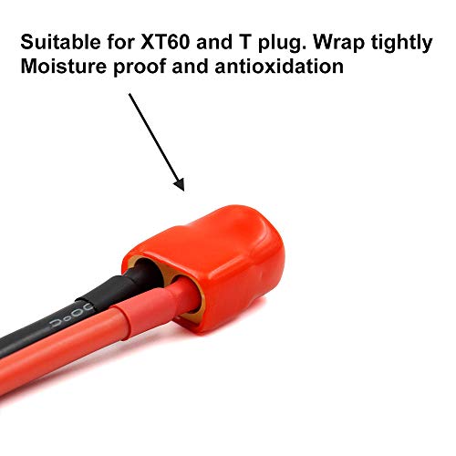 15 PCS XT60 Connector Rubber Cap Dean Plug Terminal Insulated Protective Cover Caps Case Sparkproof Charged/Discharged for Battery - Thumbnail 3