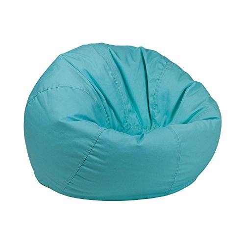 Flash furniture small solid mint green kids bean bag ch…