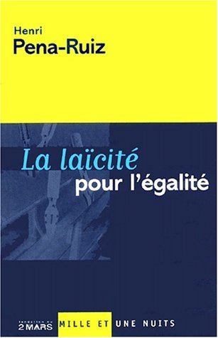 La  laïcité pour l'égalité