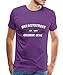 Spreadshirt Swimming Breaststroke Men's Premium T-Shirt, 5XL, Purple