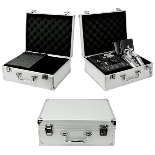 Aluminum Tattoo Kit Case Traveling Convention Carry NEW