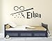 Custom Harry Potter Name Wall Decal - Harry Potter Wall Decals - Personalized Name Wand Vinyl Sticker