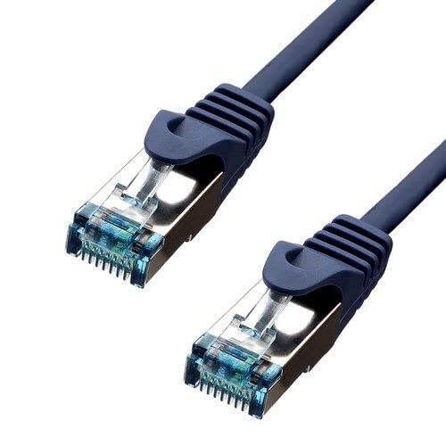 PROXTEND CAT6A S/FTP CU LSZH Ethernet Cable Blue 1M