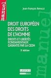 Droit européen des droits de l'homme by 