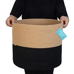 OrganiHaus XXX Large Cotton Rope Basket for