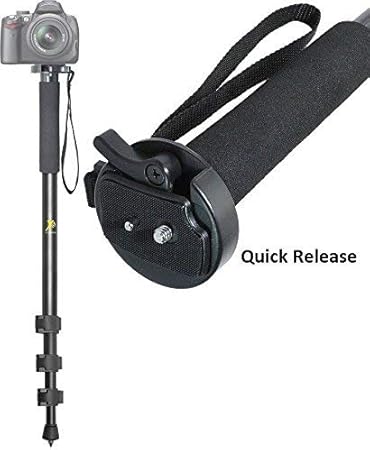 Amazon Com 72 Expandable Monopod With Quick Release For Sony Alpha A5100 Ilce 5100 Camera Photo