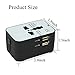 Outeam Travel Adapter，Worldwide All in One International Travel Adapter,Converters Wall AC Power Plug Adapter Charger with Dual USB Charging Ports for EU UK USA/AUS