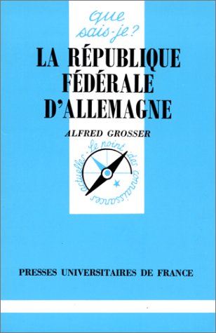 La  République fédérale d'Allemagne