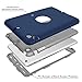 iPad mini 2 Case, iPad mini 3 Case, Hocase Heavy Duty Shockproof Hard Plastic+Silicone Rubber Bumper Hybrid Dual Layer Protective Case for iPad mini/2/3 with 7.9