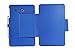 i-unik Compatible Case for Galaxy TAB E 8.0 Tablet Model Slim Folio Cover [w/Stylus] (Blue)