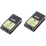 Insten [2 Pack] Rechargeable 3600mAh Battery Pack for Xbox 360 Wireless Controller Black