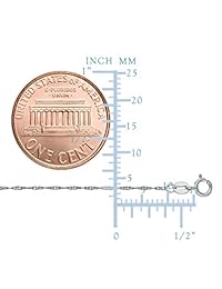 Cadena de oro amarillo o blanco o rosa de 14 quilates, 0.039 in, corte de diamante brillante, cadena clásica Singapur para colgantes y colgantes con cierre de anillo de resorte (7", 16", 18", 20", 22" o 24")