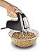 Hamilton Beach 6-Speed Electric Hand Mixer with Snap-On Case, Twisted Wire Beaters, Milkshake Rod, Dough Hooks, Whisk, Black (62620)