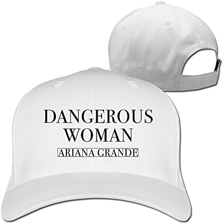 CUG Dangerous Woman Ariana 2016 Adjustable Solid Baseball Hat White