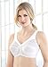 Glamorise Women's MagicLift Front Close Support Bra, White, 42G
