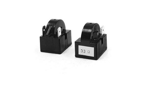 DealMux 33 Ohm Resistencia de Nevera PTC Relé de Arranque 2 ...