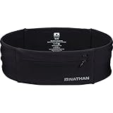 Nathan 7702 The Zipster Running Waist Belt, Black, Medium