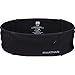 Nathan 7702 The Zipster Running Waist Belt, Black, Medium