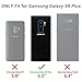 YOUMAKER Designed for Galaxy S9 Plus Case, Heavy Duty Protection Kickstand with Built-in Screen Protector Shockproof Case Cover for Samsung Galaxy S9 Plus 6.2 inch - Purple