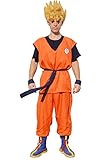 Miccostumes Men's Dragon Ball Goku Cosplay Costume