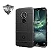 Sun Van Case and Screen Protector for Nokia 7.2, Rugged Heavy Duty Full Protective Armor Hybrid TPU Shock Absorption Cover for Nokia 6.2 (Black, Case and Screen Protector)