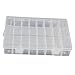 15/24/36 Grid Clear Adjustable Jewelry Bead Organizer Box Storage Container Case