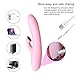 Clitoral Sucking Vibrator G-Spot Dildo Vibrators for Women, Upgraded12 Suctions and 12 Vibrations Clitoris G Point Stimulator Adult Sex Toy, Rechargealbe Dual Motors Waterproof Silicone, Lovely Pink
